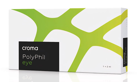 CROMA POLYPHIL EYE 1x2ml– Inovativni injekcijski serum namijenjen njezi tanke i osjetljive kože oko očiju